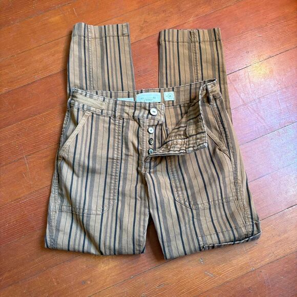 Anthropologie Hei Hei The Wanderer Women's Tan and Brown Trousers (25) - Picture 1 of 4